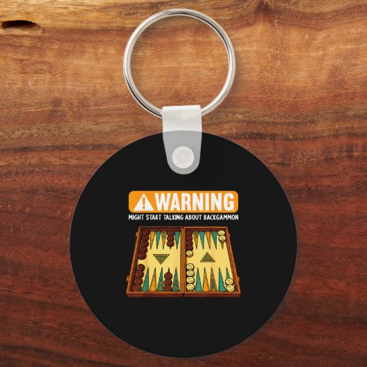 Funny Backgammon  キーホルダー (正面)