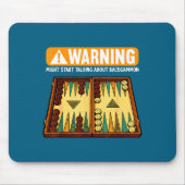 Funny Backgammon  マウスパッド (正面)