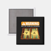 Funny Backgammon  マグネット (正面/裏面)