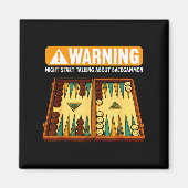 Funny Backgammon  マグネット (正面)