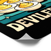 Funny Bad Day To Be A Deviled Egg Meme  ポスター (角)