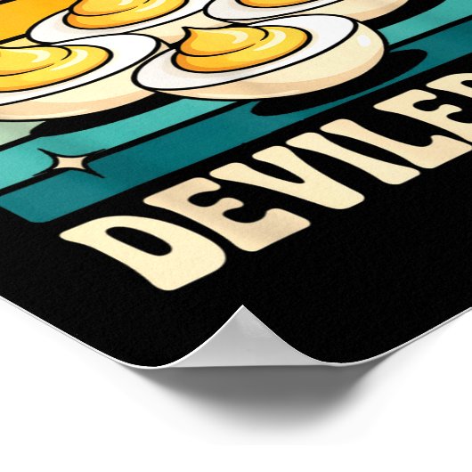 Funny Bad Day To Be A Deviled Egg Meme  ポスター (角)