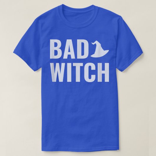Funny Bad Witch Halloween 3630363 Tシャツ (デザイン正面)