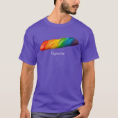 Funny Baguette Rainbow Faguette LGBTQ Pride Month  Tシャツ (正面)