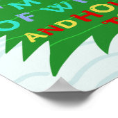 Funny Bah Humbug Christmas Poem ポスター (角)