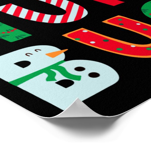 Funny Bah Humbug Holiday  ポスター (角)