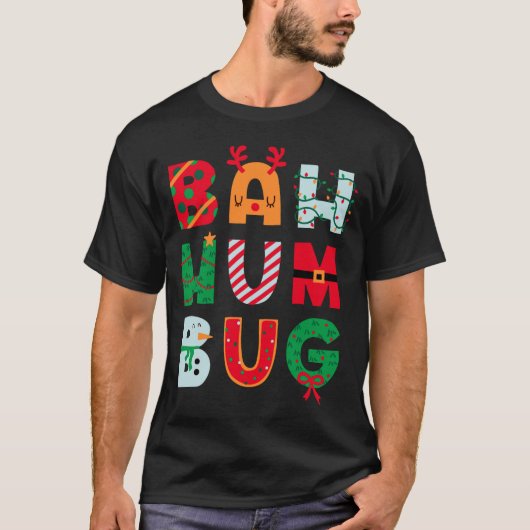 Funny Bah Humbug Holiday  Tシャツ (正面)
