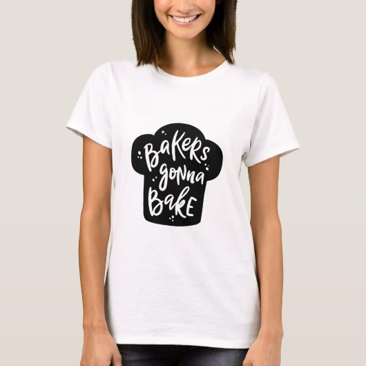 Funny Baking Apparel Tシャツ (正面)