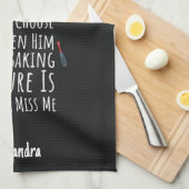 Funny Baking Gift For Her Teen Girls Women Chef キッチンタオル (四つ折り)