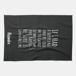 Funny Baking Gift For Her Teen Girls Women Chef キッチンタオル