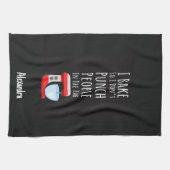 Funny Baking Gifts For Adults Baker Custom Humor キッチンタオル (横)