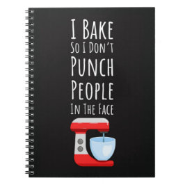 Funny Baking Gifts For Adults Humor Humorous Quote ノートブック