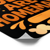 Funny Baking Humor My Rolls Are Homemade Kitchen R ポスター (角)