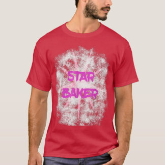 Funny Baking Pastry Chef Cooking Star Baker 1686 Tシャツ