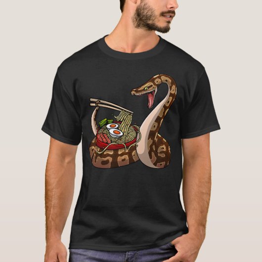 Funny Ball Python Art For Men Women Snake Ball Pyt Tシャツ (正面)