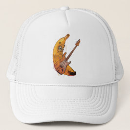 Funny Banana Guitar Cap | Cartoon Music Hat キャップ