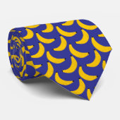 Funny Banana Print Tie – Yellow Fruit Necktie for  ネクタイ (ロール)