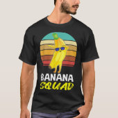Funny Banana Squad Retro Design Tシャツ (正面)