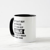 Funny Banjo Mug Music Lover Gift マグカップ (正面左)