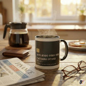 Funny Bank of Dad Credit Card Father's Day Gift マグカップ