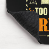 Funny Barbecue Grilling You Can Never Have Too Man マウスパッド (コーナー)