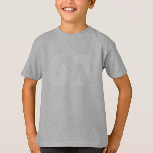 Funny Barely There 67 Tシャツ (正面)