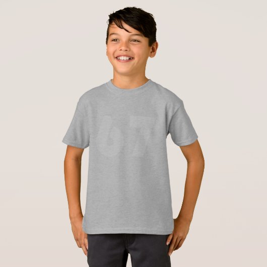 Funny Barely There 67 Tシャツ (正面フル)
