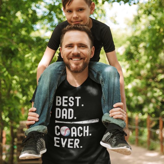 Funny Baseball Dad Coach Tシャツ