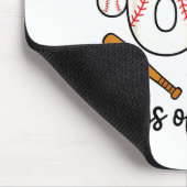 Funny Baseball I Survived 67 Days Of School Design マウスパッド (コーナー)