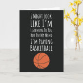 Funny Basketball Cards For Players Team Sports カード (黄色い花)