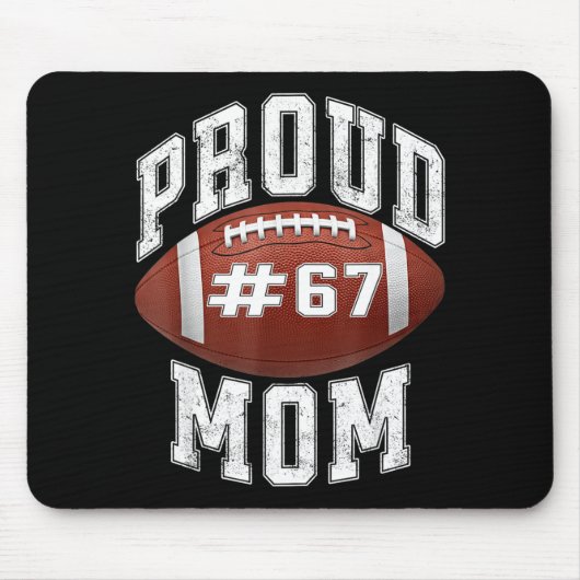 Funny Basketball Mom 67 Meme Proud Mama Design マウスパッド (正面)