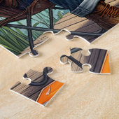 Funny Bass Fishing ジグソーパズル (側面)