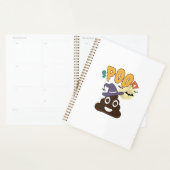 Funny Bathroom Humor Halloween Spooky Poo Design プランナー手帳 (ディスプレー)
