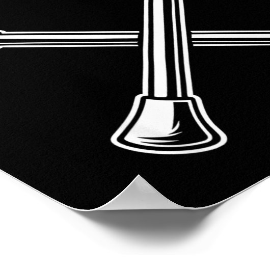 Funny Baton Twirling ポスター (角)