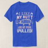 Funny BBQ Grilling Quote Pig Pulled Pork Barbecue  Tシャツ (デザイン正面)
