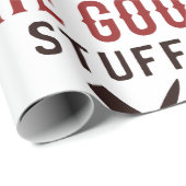 Funny BBQ Quote I Only Smoke The Good Stuff ラッピングペーパー (ロールコーナー)