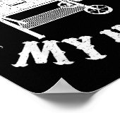 Funny Bbq T Reverse Flow Smoker Accessory Dad Gril ポスター (角)