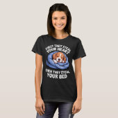 Funny Beagle Design For Men Women Hound Beagle Dog Tシャツ (正面フル)