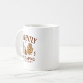 Funny Bear Apparently, I Like Camng  コーヒーマグカップ (正面左)