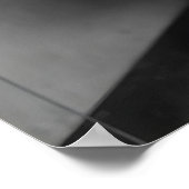 Funny Bear Bathroom Print, Toilet Newspaper ポスター (角)