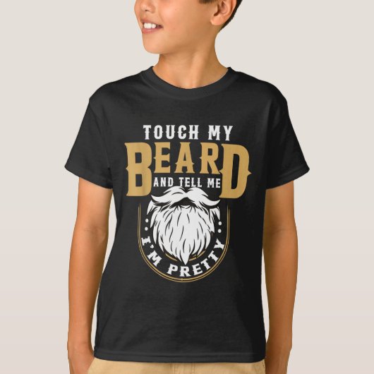 Funny Beard Quote Gift For Bearded Men Husband Or  Tシャツ (正面)
