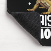 Funny Bearded Dragon Shirt For Men Women Lizard Lo マウスパッド (コーナー)