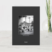 Funny Beaver Birthday カード (裏面)