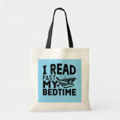 Funny bedtime read word art  トートバッグ (正面)