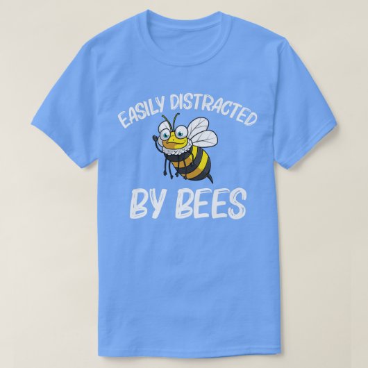 Funny Bee Designs For Men Women Beekeeper Honey Be Tシャツ (デザイン正面)