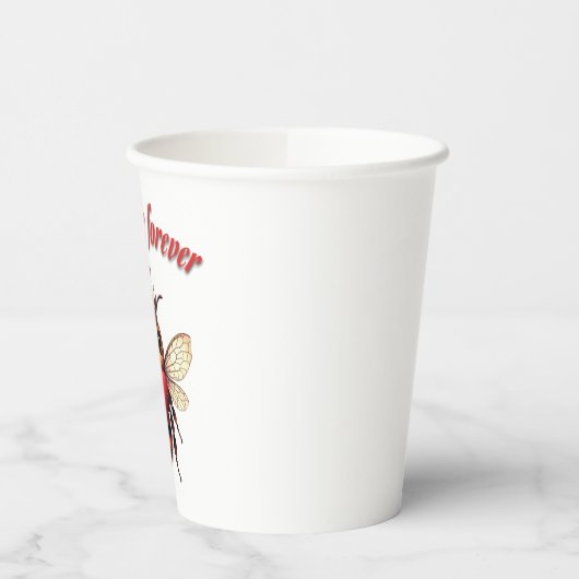 Funny Bee Pun Valentine  紙コップ (左)