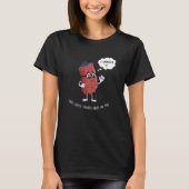 Funny Beef Jerky Lover Cartoon Design Tシャツ (正面)