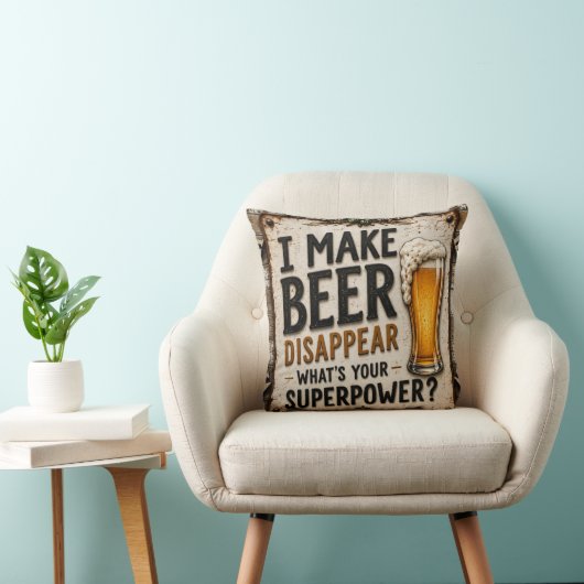 Funny Beer クッション (椅子)