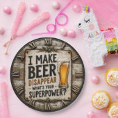 Funny Beer ペーパープレート (パーティー)
