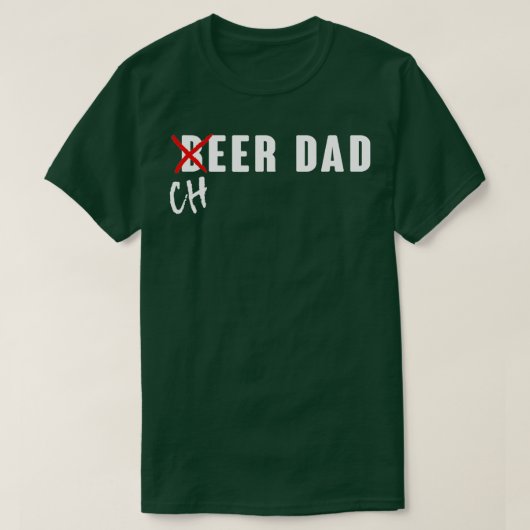 Funny Beer Cheer Dad  Tシャツ (デザイン正面)